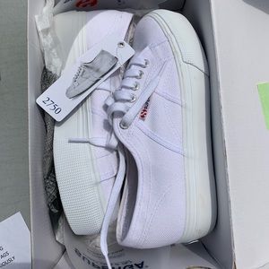 Superga White Sneakers NEW